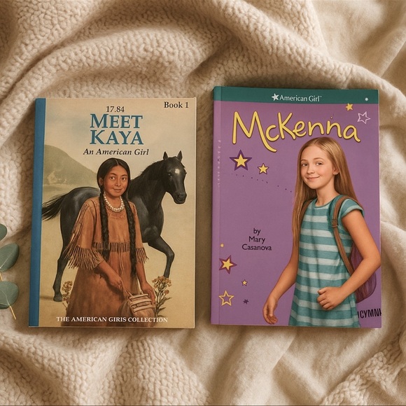 American Girl Other - American Girl Books: Meet Kaya and McKenna